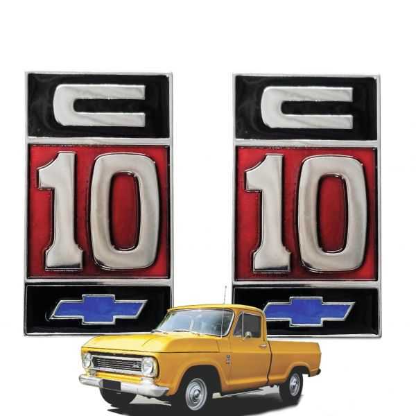 Emblema Lateral Chevrolet C Na Classic Way Pe As E Acess Rios