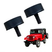 Par Borracha de Capô Batente Ford Jeep Willys